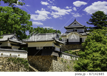 備中松山城 本丸天守 岡山県高梁市 備中松山城 本丸天守 岡山県高梁市 67142885