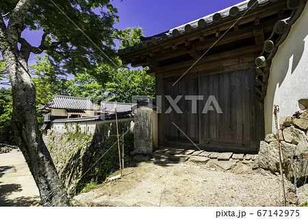 備中松山城 本丸東御門 岡山県高梁市 備中松山城 本丸東御門 岡山県高梁市 67142975