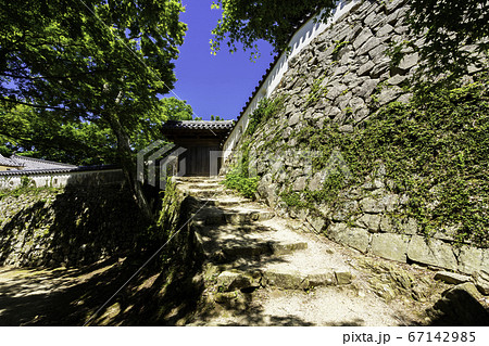 備中松山城 本丸東御門 岡山県高梁市 備中松山城 本丸東御門 岡山県高梁市 67142985