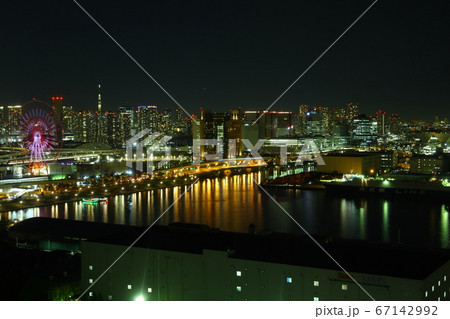 テレコムセンターから見た東京都心の夜景 67142992