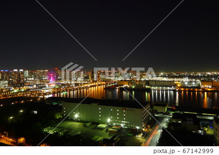 テレコムセンターから見た東京都心の夜景 67142999