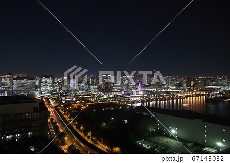 テレコムセンターから見た東京都心の夜景 67143032