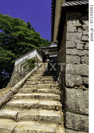 備中松山城 本丸南御門 岡山県高梁市 備中松山城 本丸南御門 岡山県高梁市 67143061