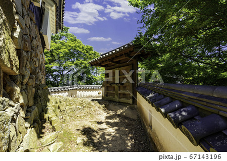 備中松山城　腕木御門　岡山県高梁市 67143196