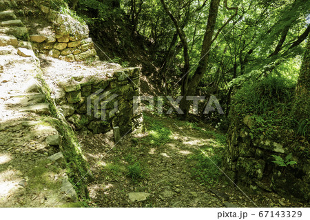 備中松山城　搦手門跡　岡山県高梁市 67143329