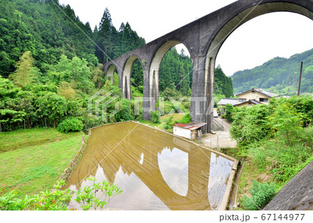JR日田彦山線彦山　宝珠山橋梁　通称奈良尾橋 67144977
