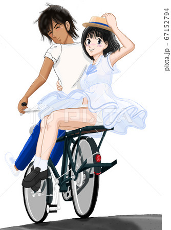 JK由宇なついろ「君を自転車のうしろに乗せて...」04 67152794