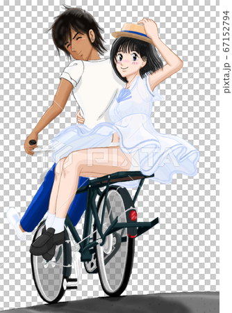 JK由宇なついろ「君を自転車のうしろに乗せて...」04 67152794