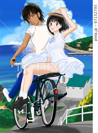 JK由宇なついろ「君を自転車のうしろに乗せて...」01 JK由宇なついろ「君を自転車のうしろに乗せて...」01 67152795