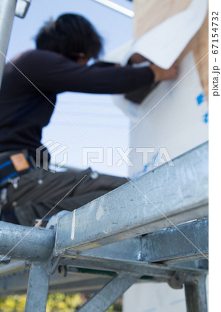 木造住宅　外壁工事 67154732