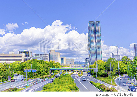 新御堂筋　千里中央付近　 67156049