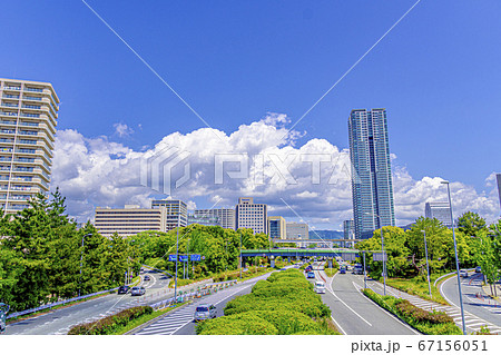 新御堂筋　千里中央付近　 67156051