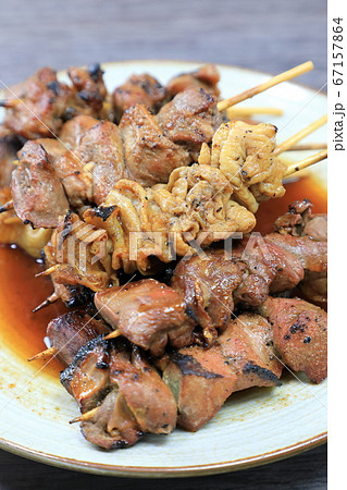 美味しい焼鳥盛り合わせ 美味しい焼鳥盛り合わせ 67157864