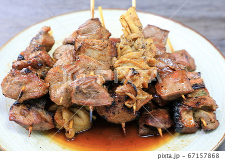 美味しい焼鳥盛り合わせ 美味しい焼鳥盛り合わせ 67157868