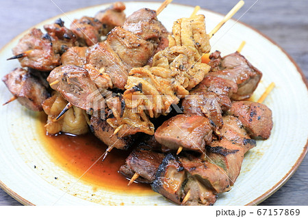 美味しい焼鳥盛り合わせ 美味しい焼鳥盛り合わせ 67157869
