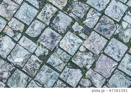square is made of gray marble tiles background 67161391
