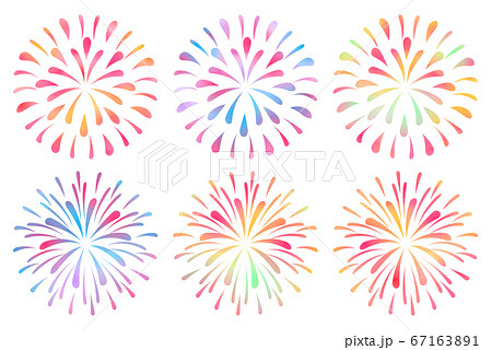 花火のイラスト素材