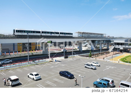 リニモ長久手古戦場駅の写真素材