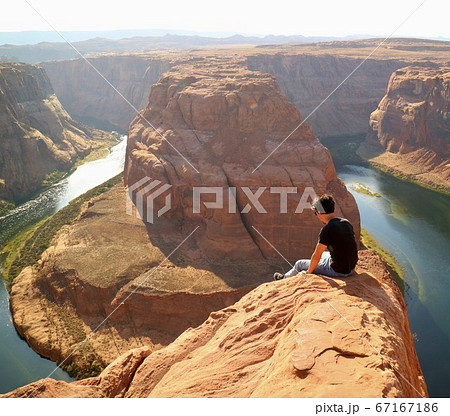 【アメリカ・アリゾナ】　ホースシューベンド 67167186