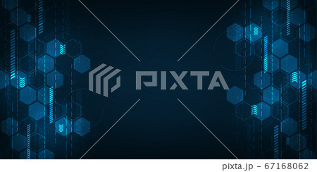 Vector abstract background technology in the concept of digital. Vector abstract background technology in the concept of digital. 67168062