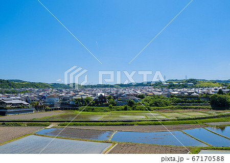 青空と田舎の住宅街 木津川市南加茂台 青空と田舎の住宅街 木津川市南加茂台 67170588