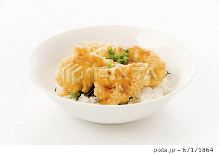 とり天丼 67171864