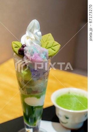 紫陽花パフェ 紫陽花パフェ 67173270