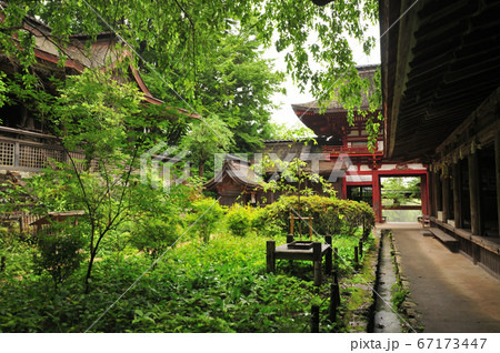 吉野水分神社(境内から楼門を望む) 吉野水分神社(境内から楼門を望む) 67173447