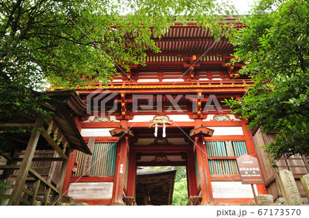 吉野水分神社(楼門) 67173570