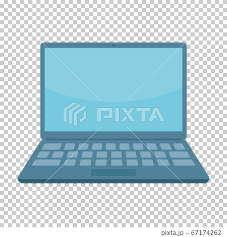 ノートpc イラスト 正面のイラスト素材 ノートpc イラスト 正面のイラスト素材