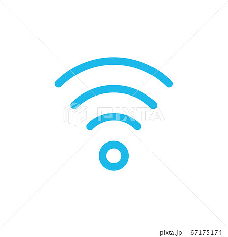 Wi fi signal linear icon. Thin line illustration. Wifi connection contour symbol. Stock vector illustration isolated on white background. 67175174