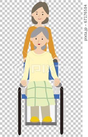 輪椅 老人 護理 67176584