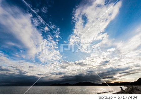 山口県光市虹ヶ浜海水浴場「Sunset」 67177404