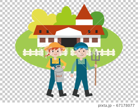 Dairy farm family Dairy farm family 67178077