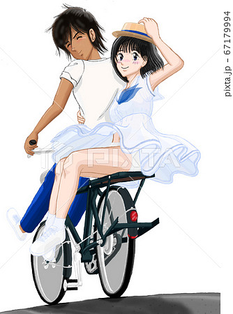 JK由宇なついろ「君を自転車のうしろに乗せて...」32 67179994