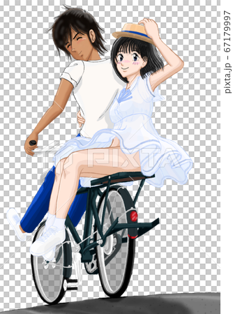 JK由宇なついろ「君を自転車のうしろに乗せて...」12 67179997