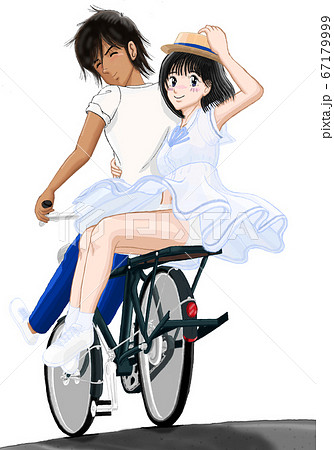 JK由宇なついろ「君を自転車のうしろに乗せて...」08 67179999