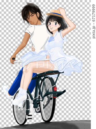 JK由宇なついろ「君を自転車のうしろに乗せて...」08 67179999