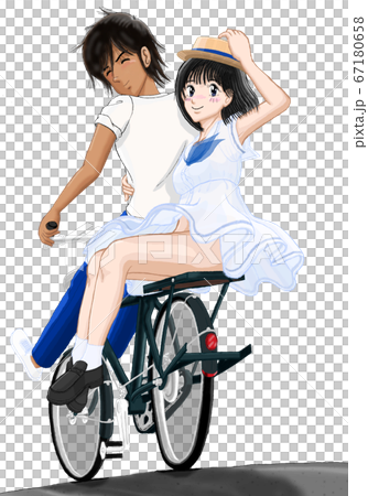 JK Yu Natsuro "Put You Behind Your Bicycle..." 34 67180658