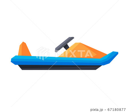 Winter Snowmobile, Snow Scooter, Outdoor Sport Equipment Vector Illustration Winter Snowmobile, Snow Scooter, Outdoor Sport Equipment Vector Illustration 67180877