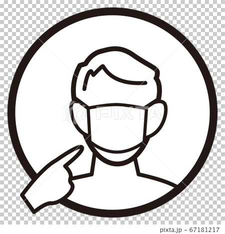 面罩磨損圖標-防病毒 面罩磨損圖標-防病毒 67181217