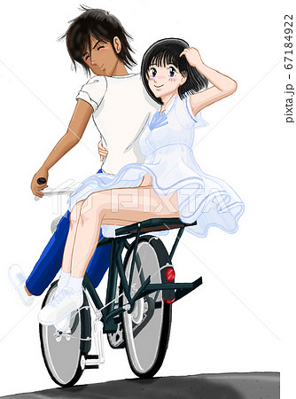 JK由宇なついろ「君を自転車のうしろに乗せて...」24 67184922