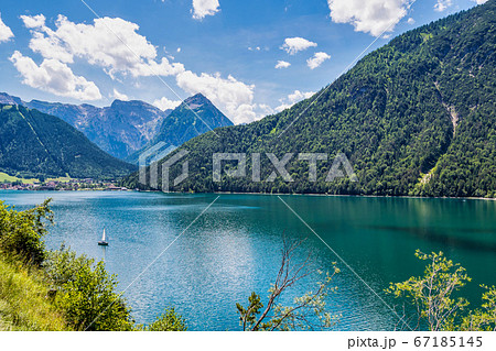 Beautiful view on Achensee, Achen Lake. Pertisau, Beautiful view on Achensee, Achen Lake. Pertisau, 67185145