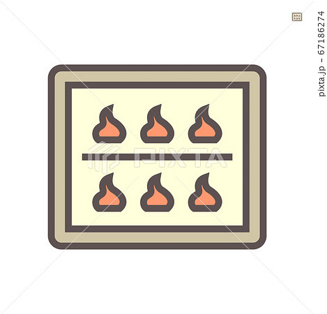 Baking machine in food processing production 67186274