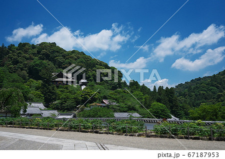 奈良県 長谷寺 奥の院から本堂の眺め 奈良県 長谷寺 奥の院から本堂の眺め 67187953