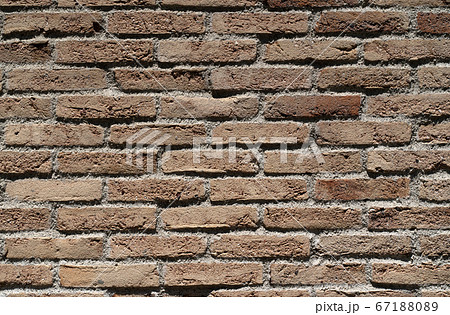 レンガ、アンティーク調、馬踏み目地、馬乗り目地 レンガ、アンティーク調、馬踏み目地、馬乗り目地 67188089