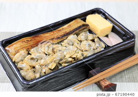 美味しいアナゴとアサリのあいのせ重 美味しいアナゴとアサリのあいのせ重 67190440