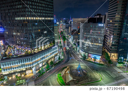 名古屋駅　夜景② 67190498