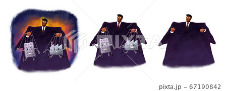 ビジネスマン 社員 サラリーマン 67190842