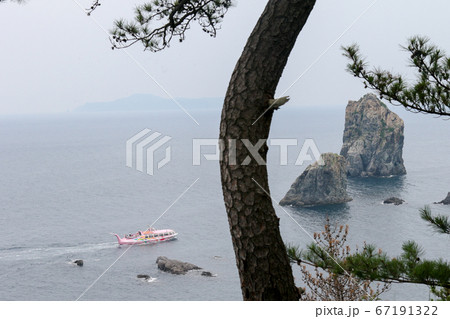 山口県　長門市　青海島 67191322